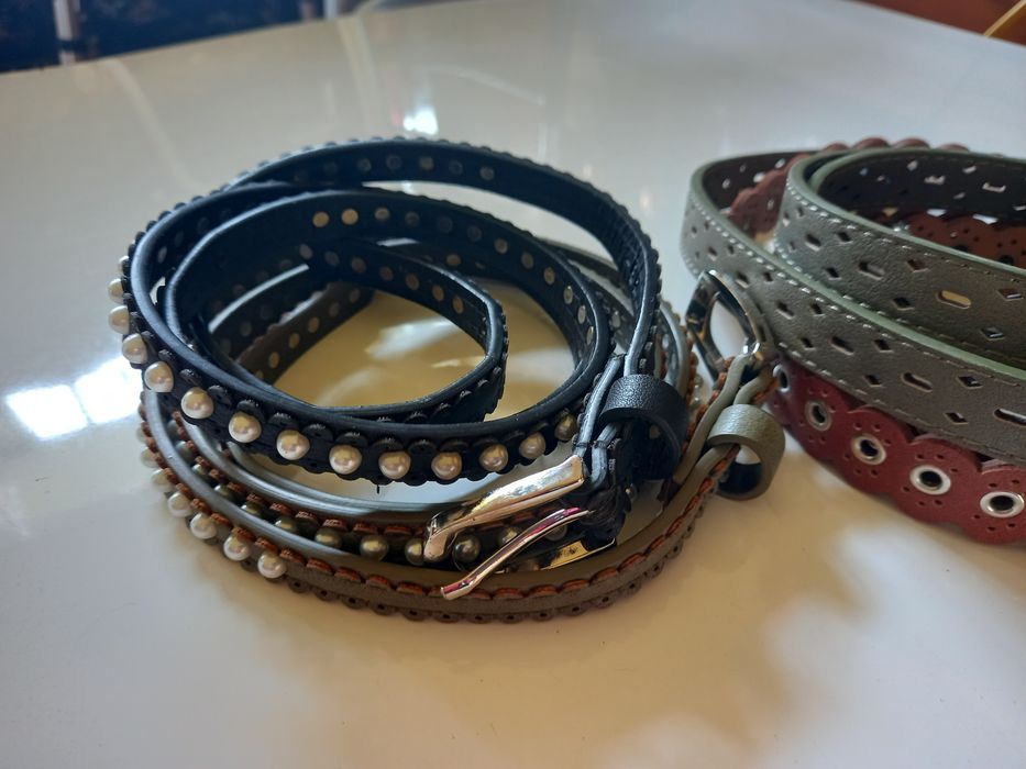 Cintos estreitos Novos todos 5 euros