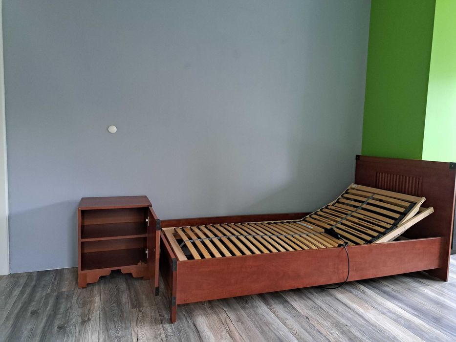 Łóżko z regulacją elektryczną 90cm + szafka meble vox imperium