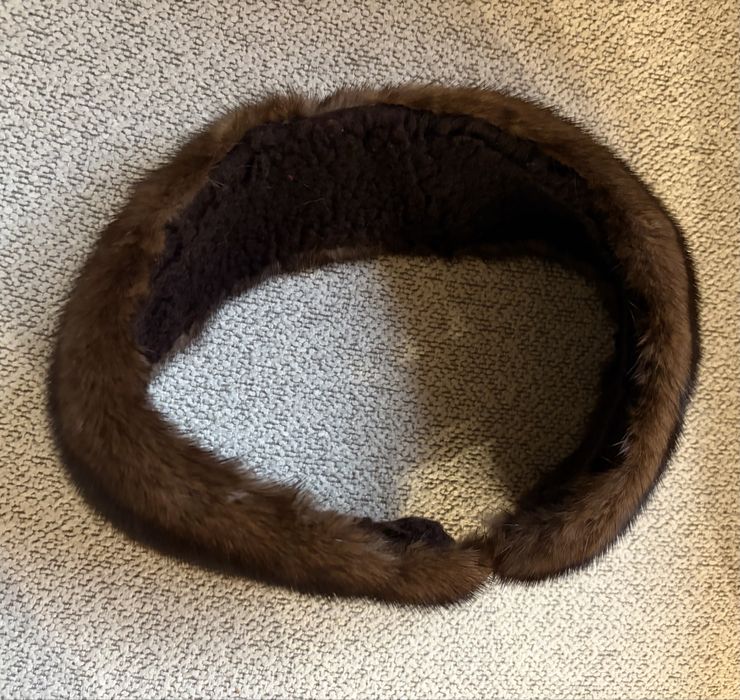 Opaska z norki ocieplana