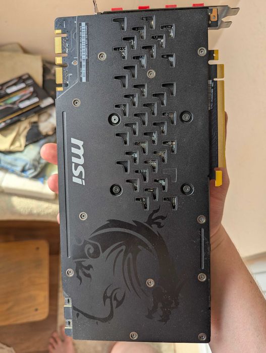 Відеокарта MSI GeForce GTX 1070 Ti GAMING X 8G GDDR5 256bit