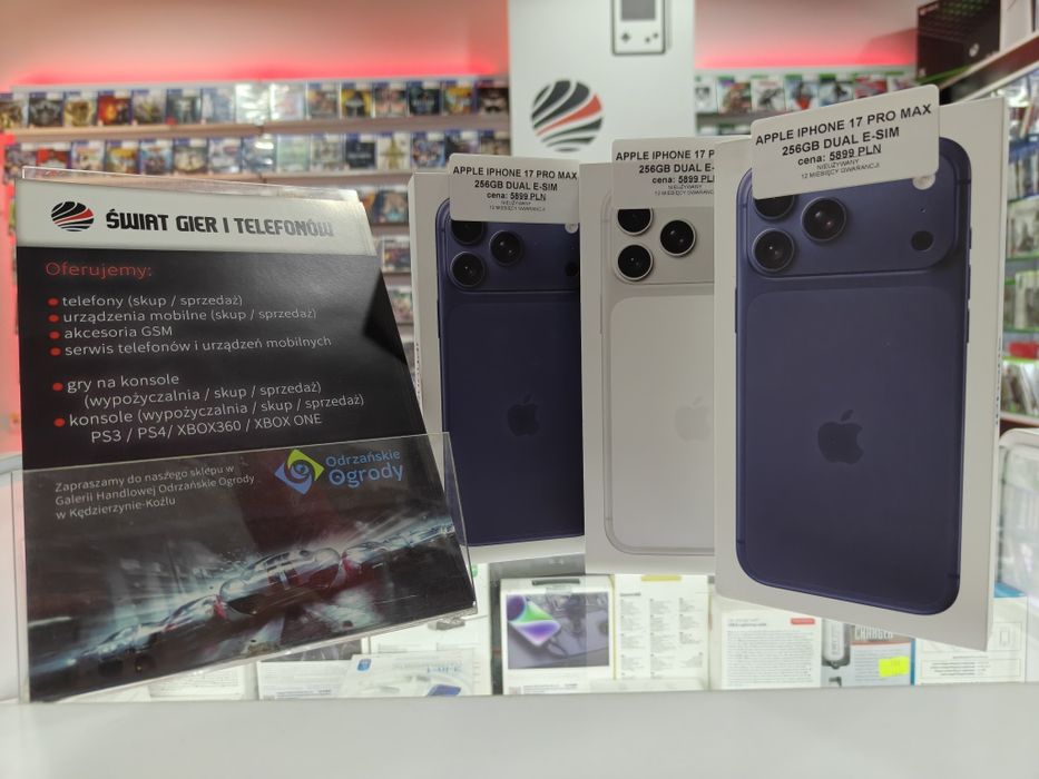 APPLE iPhone 17 Pro Max 256gb! Bez Rat!