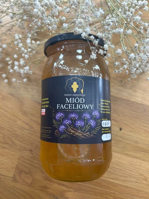 Miód Faceliowy z własnej pasieki