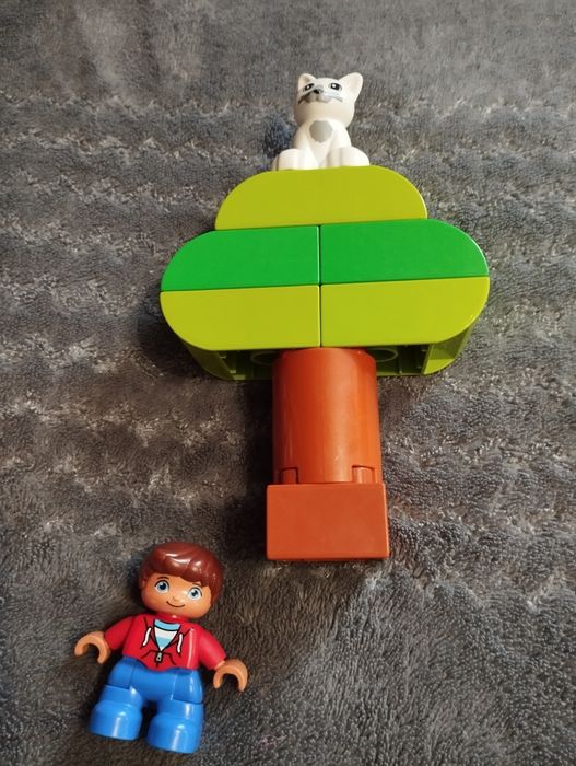 Zestaw LEGO Duplo wóz strażacki + policyjny