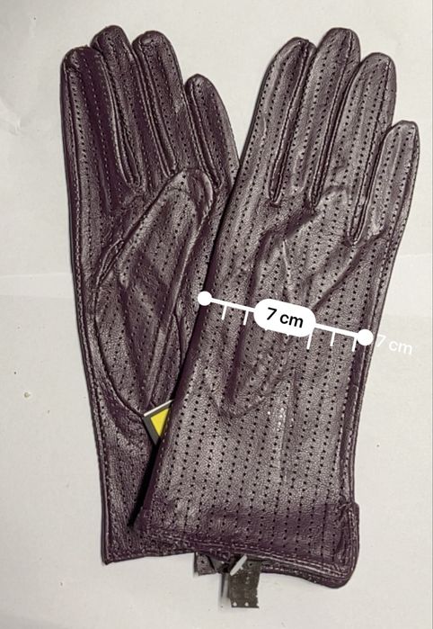 Rękawiczki skórzane nowe 7