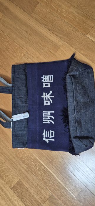 Japońska torba 5inch Hiromi Masaoka denim maekake unikat NOWA z Japonii