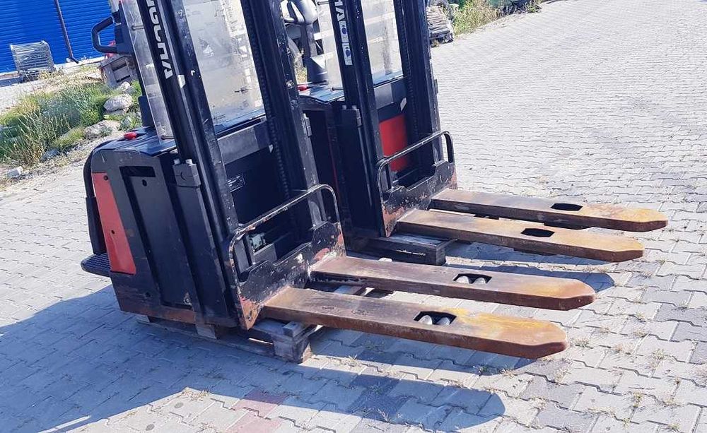 Paleciak elektryczny wózek widłowy HANGCHA CDD14-ES 12r 2 szt udź 1,4t