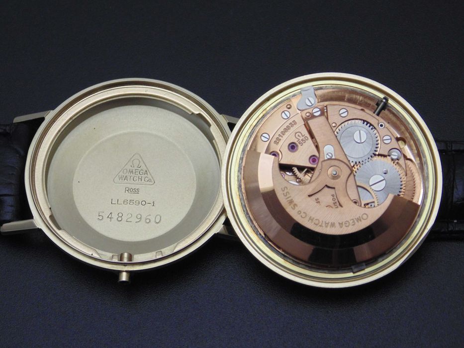 Złota Omega Seamaster DE VILLE cal.550 (1) pr.0,585 14ct rok prod.1965