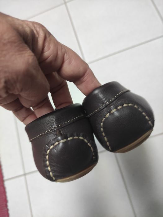 Mocassins em pele genuína, em ótimo estado, T 37
