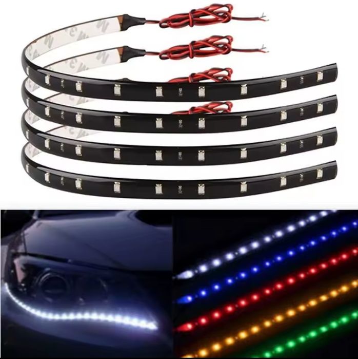Fita LED 30cm 12V – Várias Cores Disponíveis