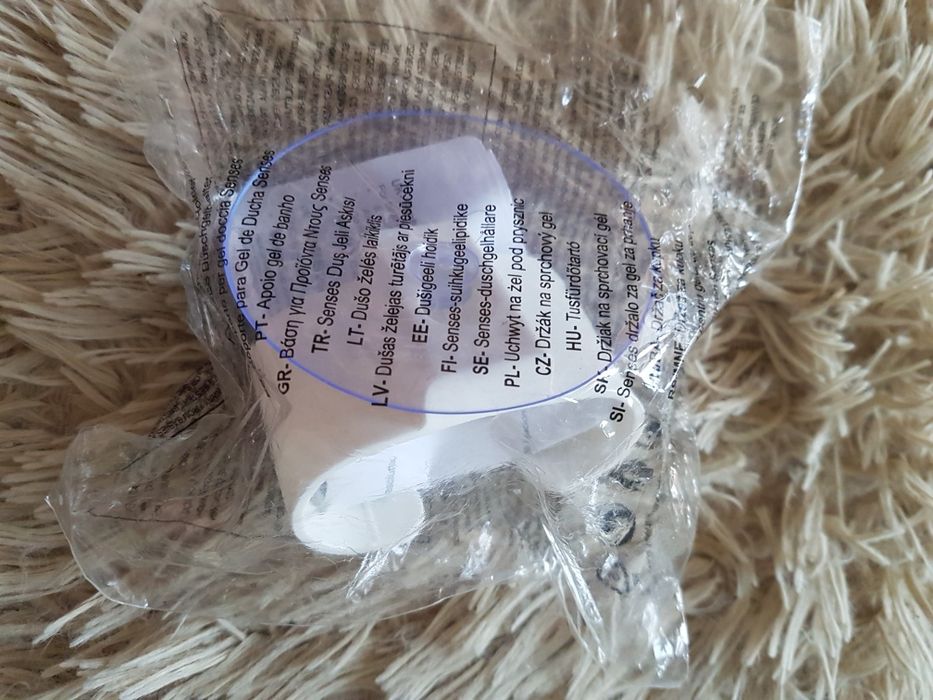 Uchwyt na żel pod prysznic