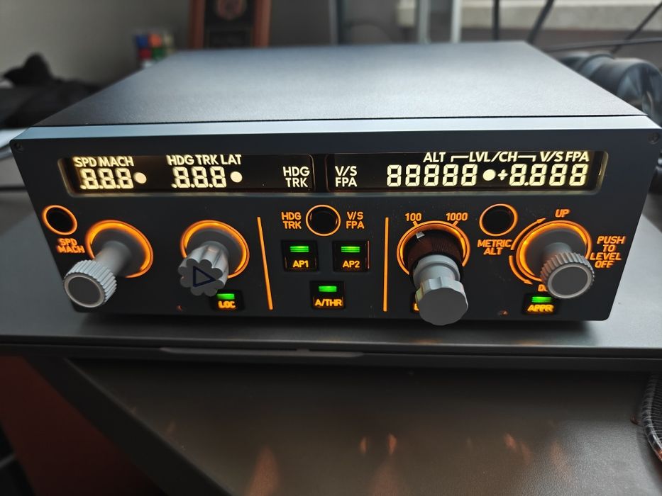 miniFCU v1 – panel autopilota Airbus| MSFS 2020 / 2024