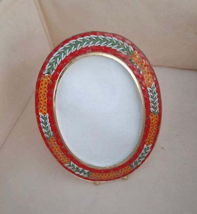 Molduras antigas milefiori em micro-mosaico italiano