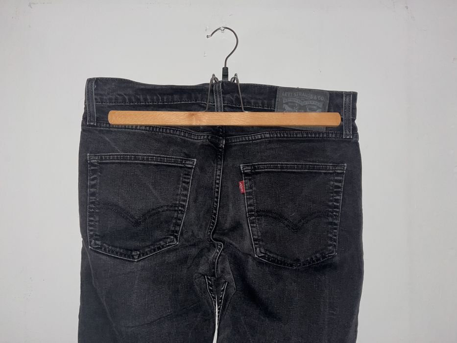 Spodnie Jeansowe Męskie Levi’s 512 W32 x L34 Stan Idealny Czarny