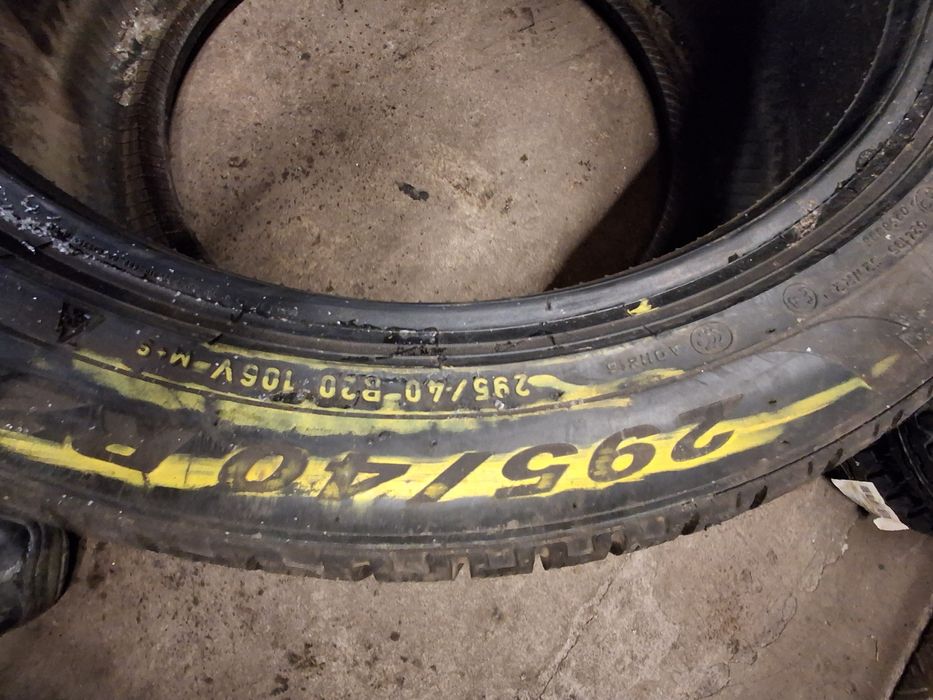 Cena za 2 sztuki wysyłka 295/40r20 106V pirelli scorpion opony zimowe