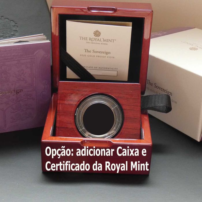 2025 Libra Ouro Proof Brasão PF70 UC