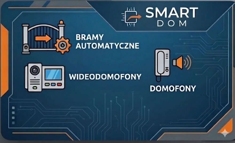 Automatyka Bram,domofony, Monitoring