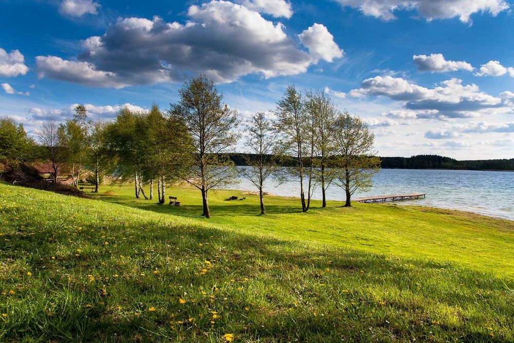 Domki Pokoje pole camping jezioro Narty Świętajno Warchały brajniki