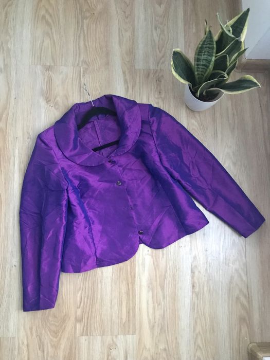 Blezer marynarka żakiet bolerko góra od garsonki XXL