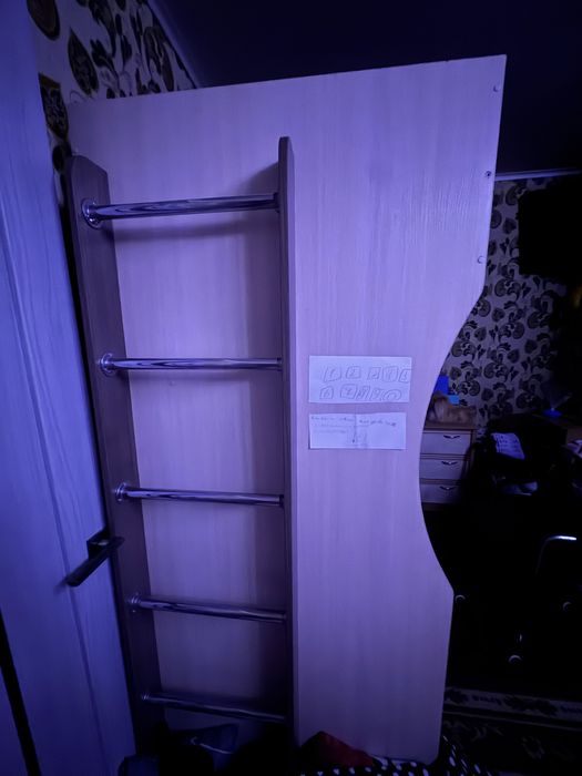 Ліжко-чердак, стіл+ шкаф пенал. Кровать чердак,дитяче ліжко з матрацом