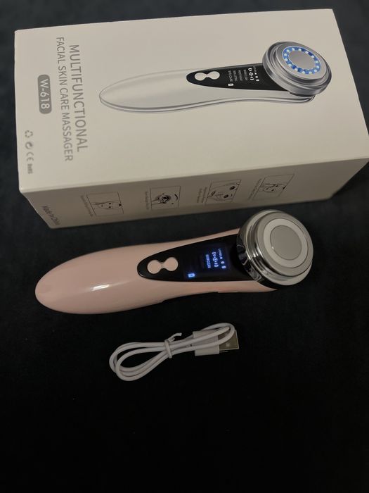 Многофункциональный токовый массажер для лица