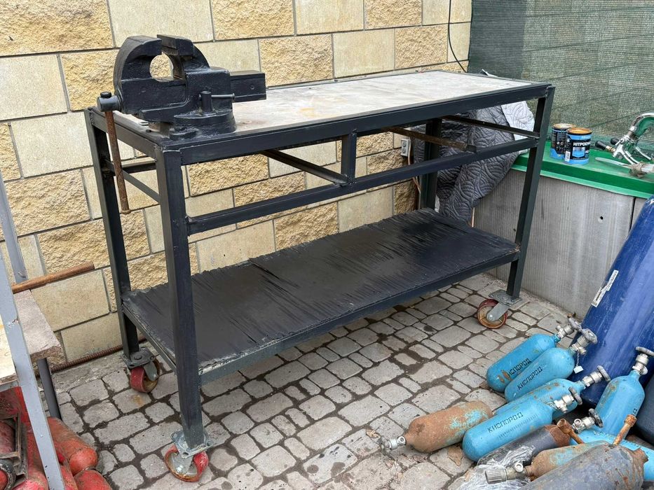 гири ссср стол металлический верстак тиски лещата таль ланцюгова