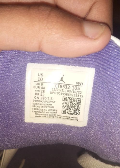 Jordan 3 roxas  Usadas