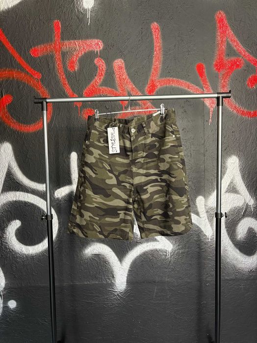 Шорты Balenciaga type камо camo камуфляж opium archive