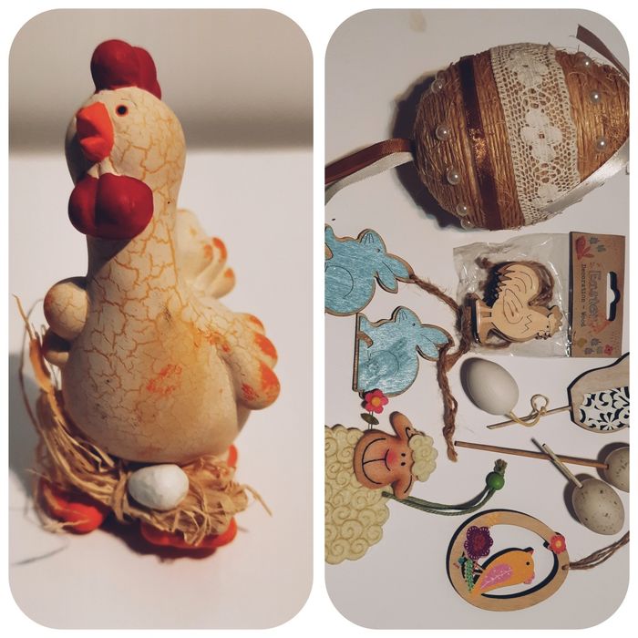 Zestaw ozdób wielkanocnych