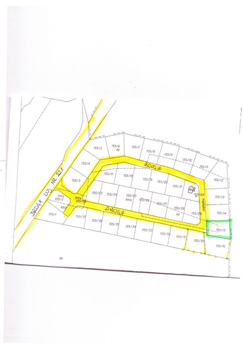 Działka Budowlana w Czapielsk ul. Podleśna koło Kolbudy Gdańsk