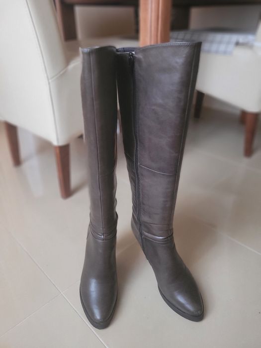 Kozaki skórzane Badura - rozm. 38