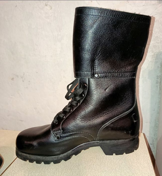 Берці Чеські шкіряні 40/27см