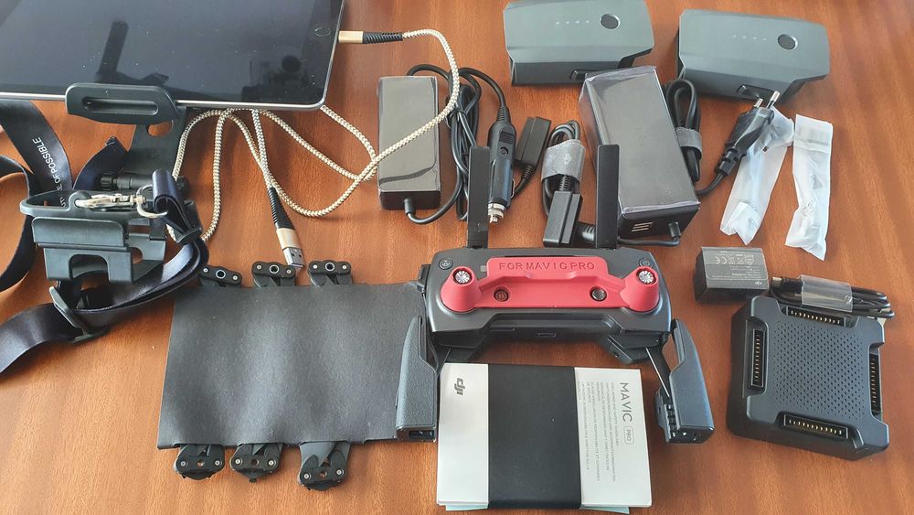 Drone DJI MAVIC PRO Fly More Combo + Extras