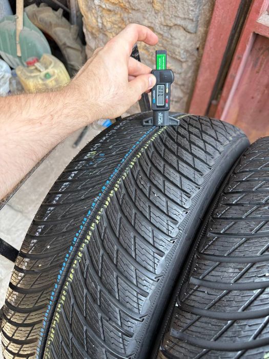 Шины БУ 215 55 R 18 Michelin Pilot Alpin 5 Зима Комплект резина