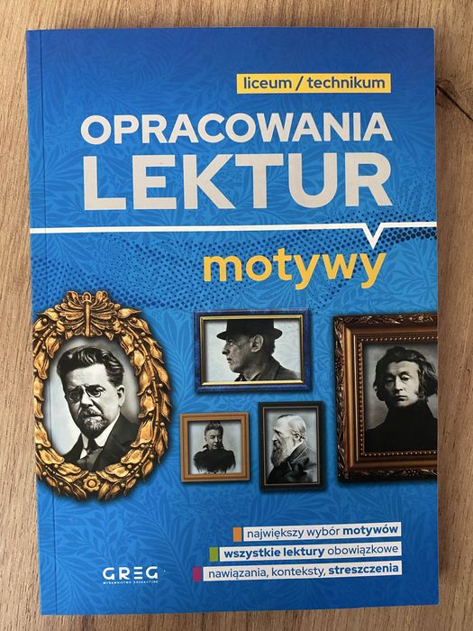 Opracowania lektur - motywy - liceum/technikum