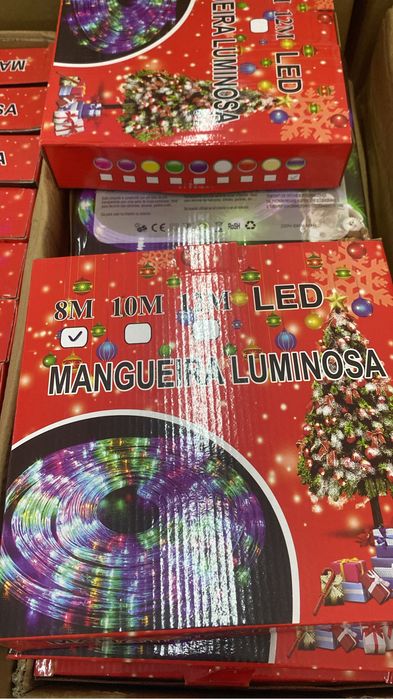 Mangueiras led de natal