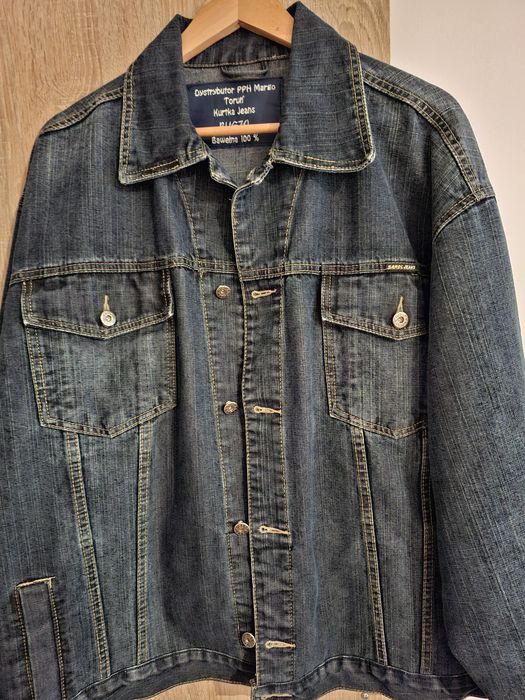 Nowa kurtka jeansowa męska XL