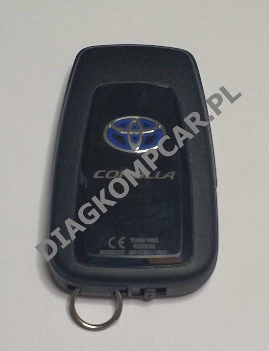 TOYOTA Kluczyki keyless z pilotem Europa Usa