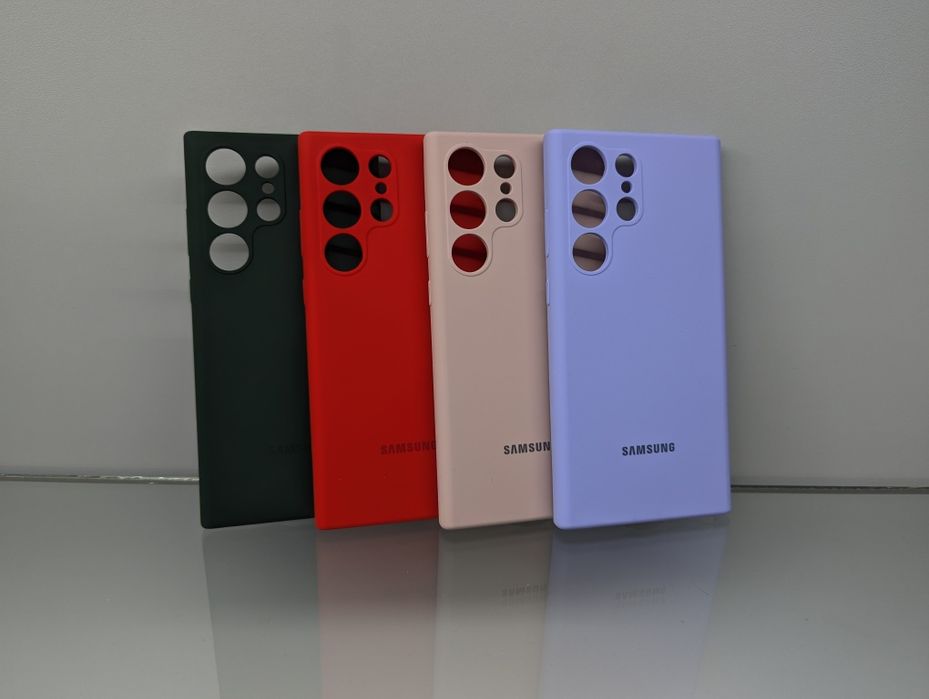 Топ! Samsung S23 Ultra Премиум софт тач с логотипом чехол чохол
