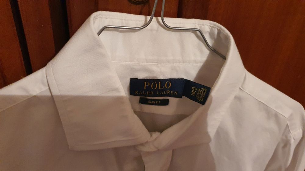 Camisa branca Polo Ralph Lauren