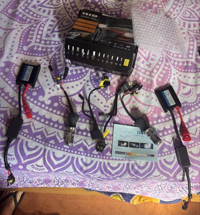 Kit xenon h4/3 ( HI / LOW ) 4300k ( yelow )