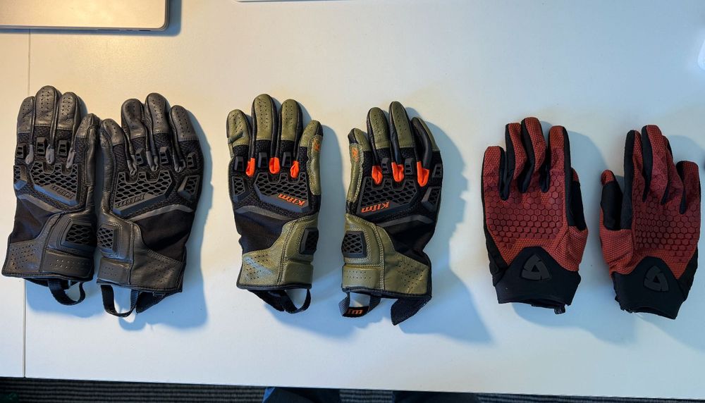 Luvas Klim e Revit mota - motocross - adventure