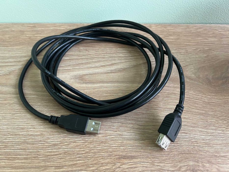 Удлинитель USB PowerPlant UD-3 (3м) Черный