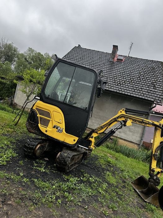 Wynajem minikoparki  bez operatora Yanmar sv16