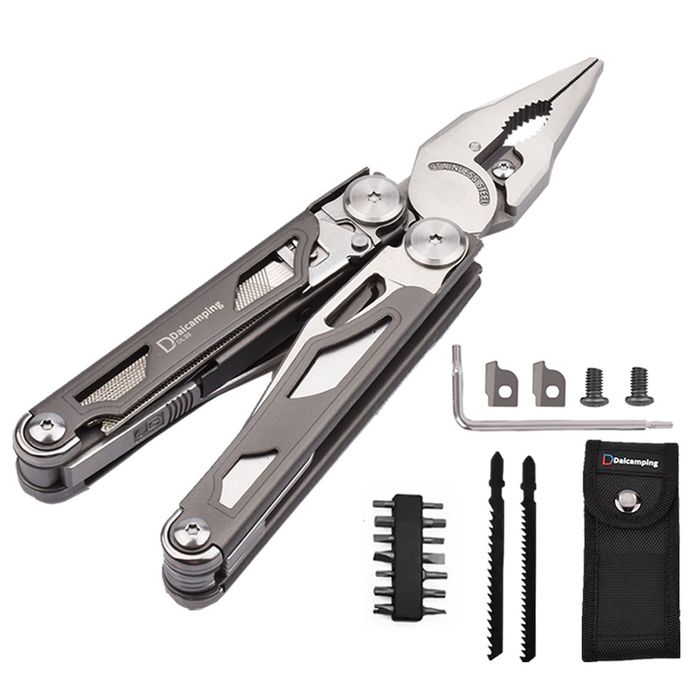 Solidny Multitool Daicamping DL30(Klon Leatherman Wave+) + Etui i Bity