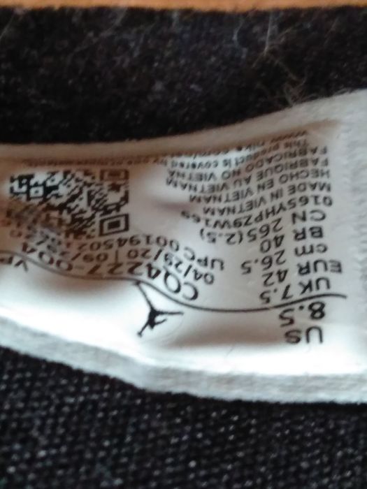 Buty nike AIR JORDAN XXXV r42
