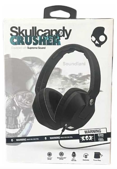 Auscultadores SKULLCANDY Crusher Mod. S7SHGW-473 Edição especia F1