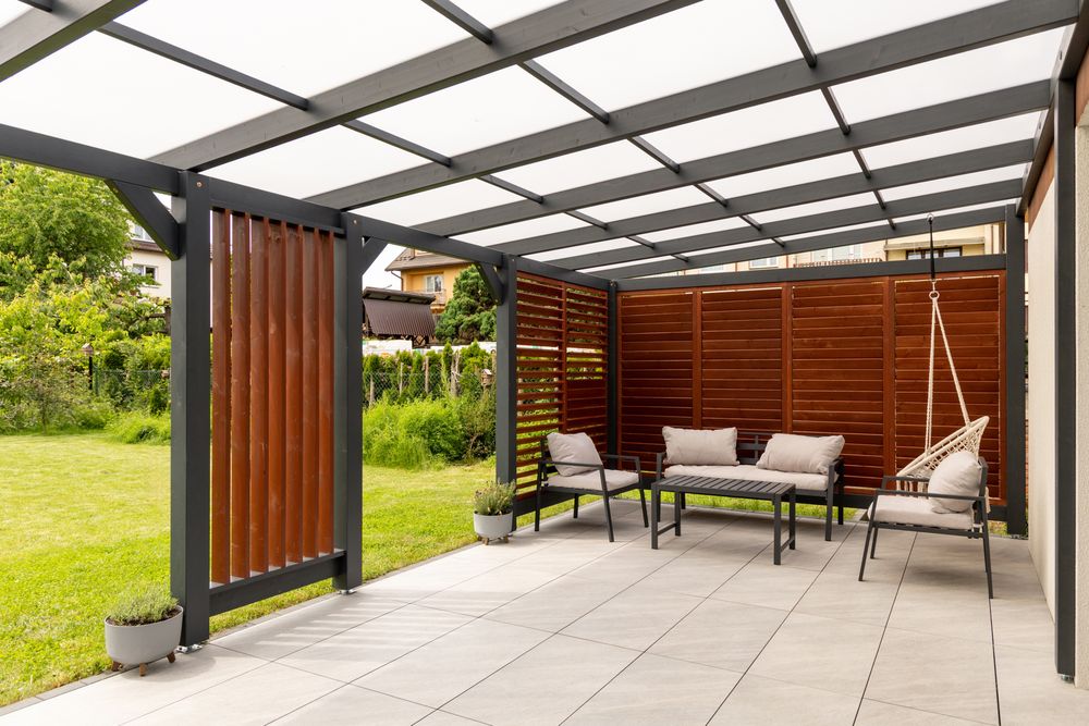 Zadaszenie tarasu wiata pergola carport poliwęglan weranda taras