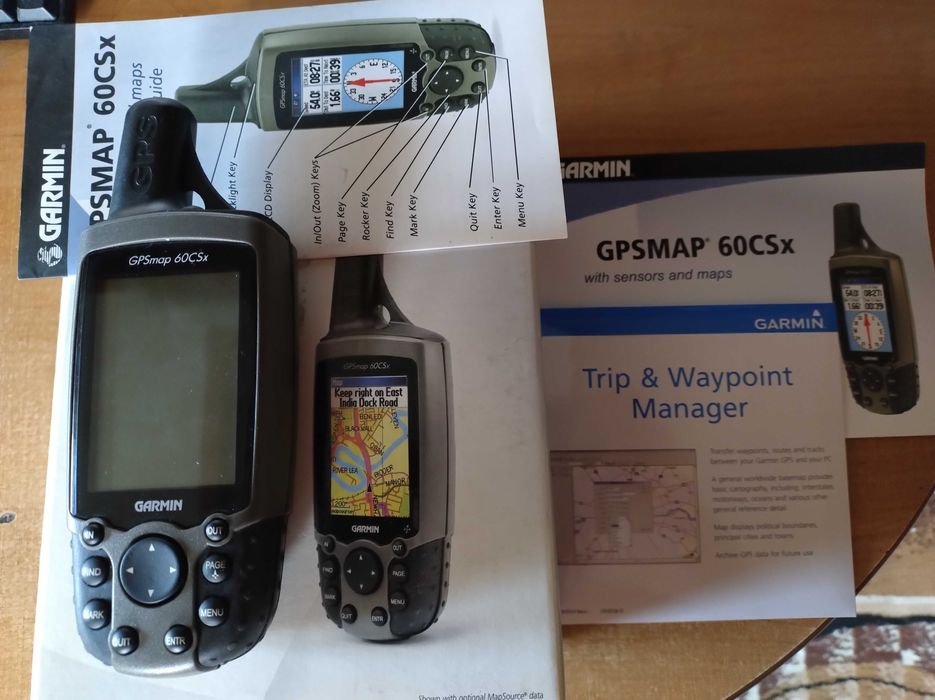 Garmin GPSMAP 60CSX, nawigacja