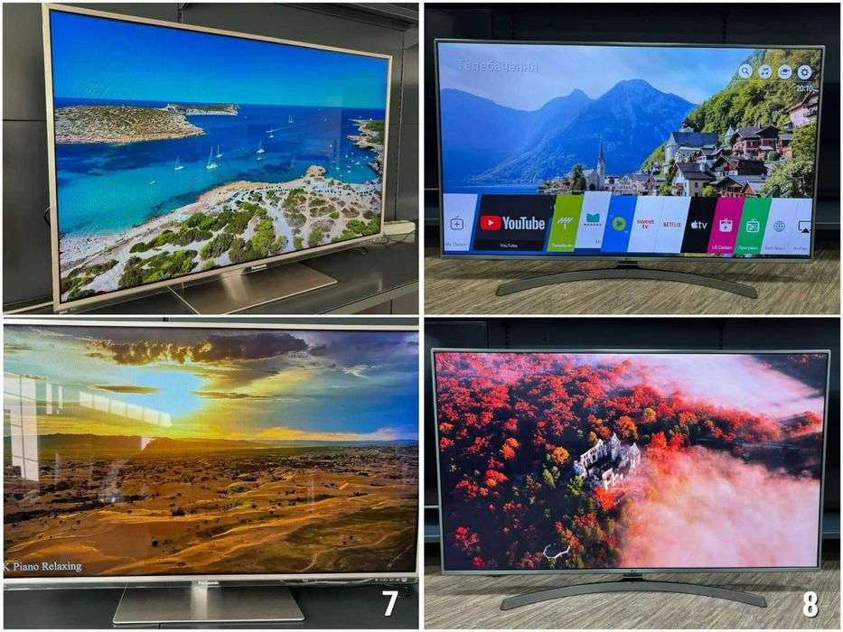 Телевізор PHILIPS MVA UHD 4K 58" дюймів Smart TV Wi-Fi 3D Бу ГАРАНТІЯ