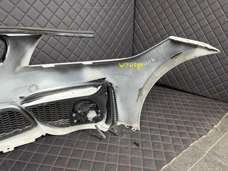 BMW 3 E90 E91 LIFT LOOK M4 Zderzak Przedni Przód Kompletny Lakier 300